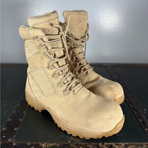 Belleville Tactical Research Guardian Men's 9W Brown Leather Combat Boot